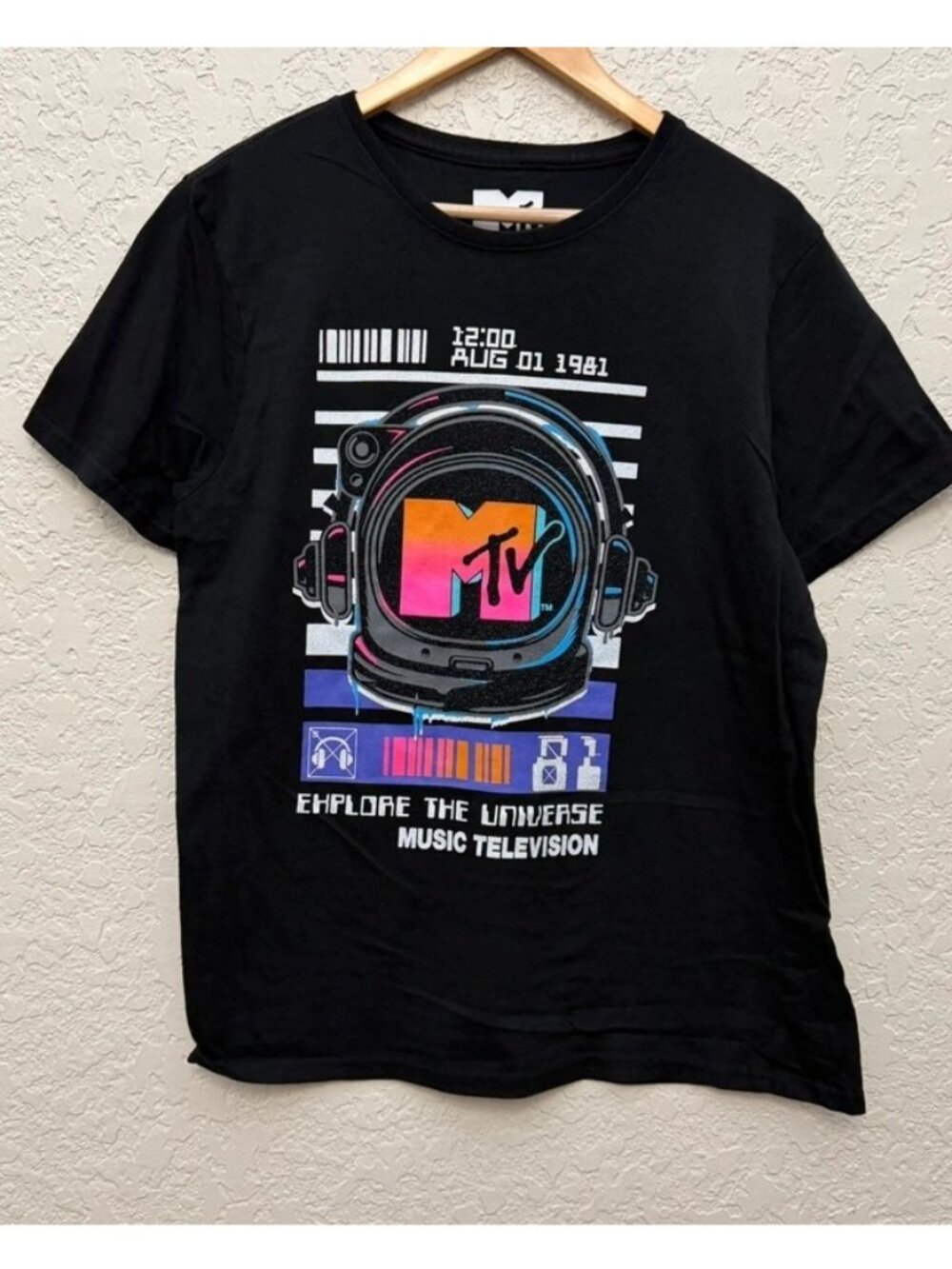 MTV vintage cassette tape shirt